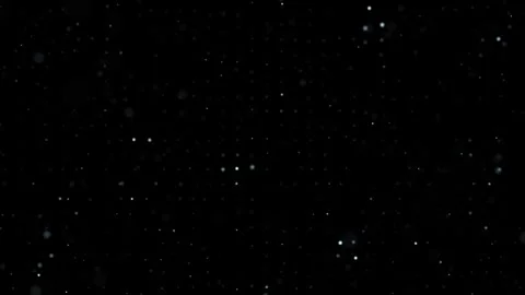Looped bounced small blurred dots on clean black background Video stock 341293646