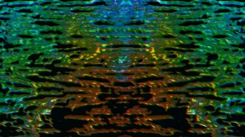 Looped colorful background. Data mosh imitation, Psychedelic computer graphic. Stock Footage 122595660