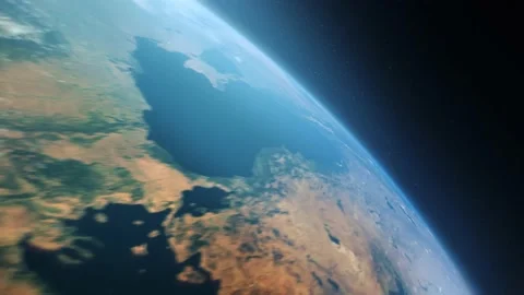 Looped Earth rotating Stock Footage 164363866
