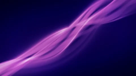 Looped elegant background with smoothly floating spirit energy waves Stock Footage 296898494