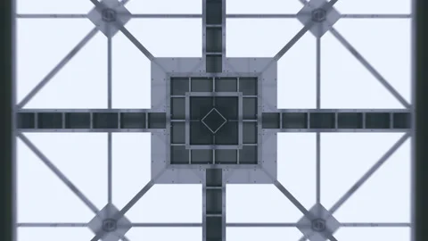 Looped flight inside a hypercube 库存影片 201492005