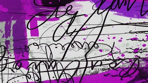 Looped Grunge Texture Visual Stock Footage 300990890