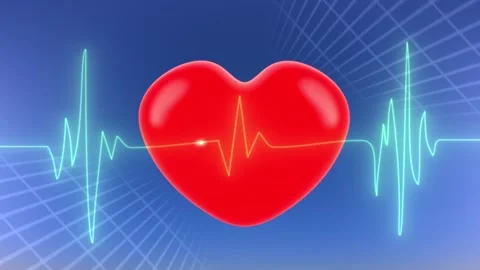 Looped heart animation 스톡 동영상 167254087