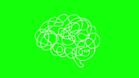 Looped heart shape animation with boiling line effect. Vidéo 337431144