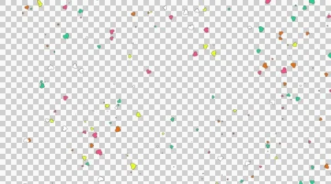 Looped Hearts 4k Stock Footage 46323612