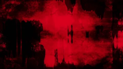 Looped motion background features a dark and blood red grunge texture Stock Footage 160603304