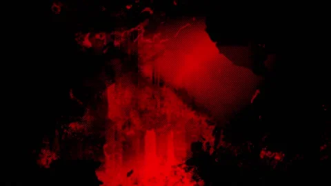 Looped motion background features a dark and blood red grunge texture Stock Footage 160605551