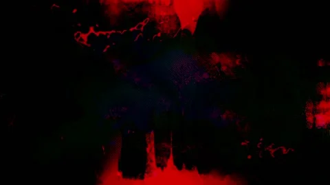 Looped motion background features a dark and blood red grunge texture and is Stock Footage 160606930