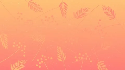 Looped motion background with plants Video stock 152804464