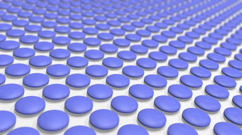 A looped a motion tween blue of tablets Stock Footage 60714694