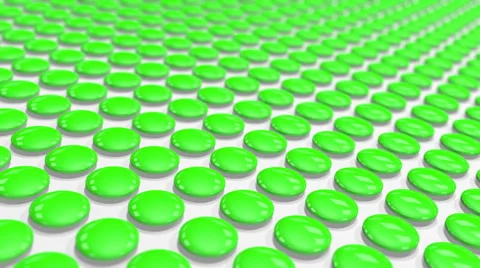 A looped a motion tween green of tablets 库存影片 60711203