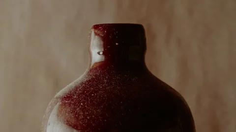 Looped movement of a dirty pot Stock Footage 196876501
