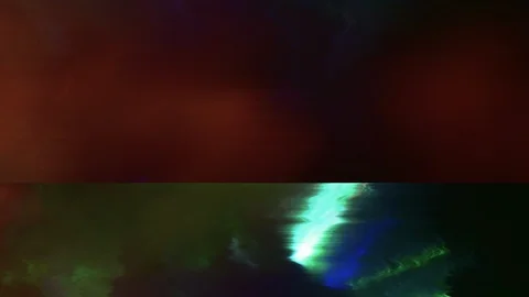 Looped rainbow texture. Surrealistic light transitions. Light beams shine Stock Footage 120368522