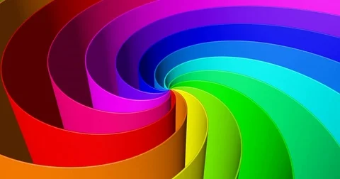 Looped rotating helix background Stock Footage 83294753
