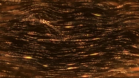 Looped sci fi background of waves of lights Vídeos de archivo 196870835