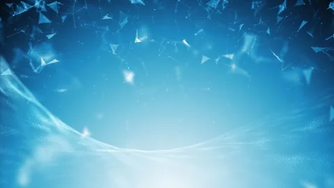 Looped shine digital technology cyberspace space background Video stock 338110597