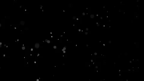 Looped Snowfall Overlay on Black Background  Winter Snow Particles for Scre.. 스톡 동영상 322511262
