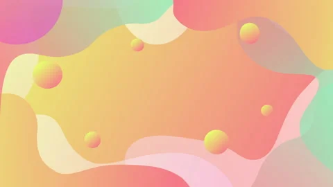 Looped stylish abstract shape background, motion graphics Stock Footage 162330363