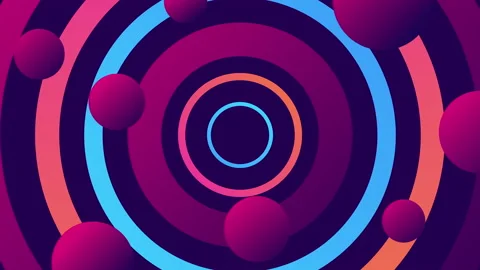 Looped stylish geometric background motion graphics Stock Footage 162329762