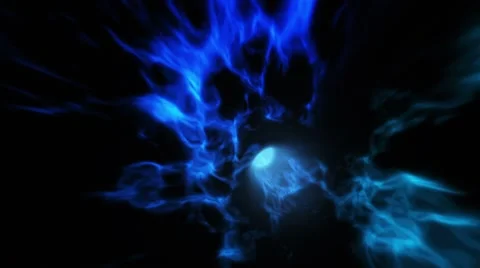 Looped Time Vortex Inspired by a popular TV Show Version 2 Blue Cyan Stock Footage 67512624