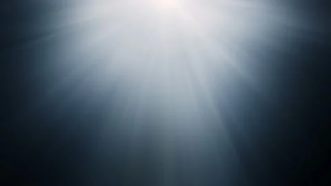Looped top shine light rays on blue background Stock Footage 196536709
