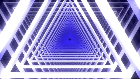 Looped of Triangles Stock Footage 277192188