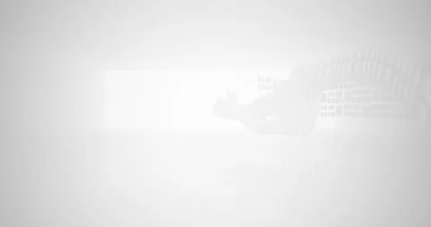 Looped visualization. Luxury abstract architectural background. Stock Footage 148427243