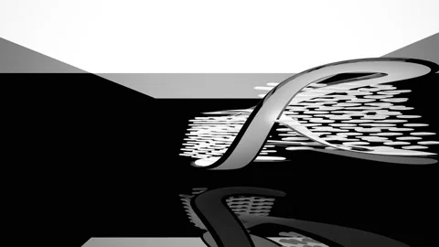 Looped visualization. Luxury abstract architectural background. Flying  Stock Footage 149576450