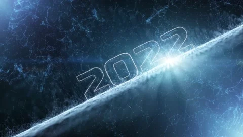 Looping 2022 technology cyberspace year innovation 動画素材 229848474