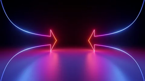 Looping 3d animation, abstract minimalist geometric background. Stock Footage 250116627