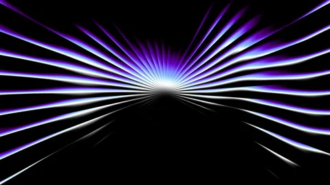 Looping 3D animation. Abstract minimalist black background of flat rays with Stock Footage 339326574