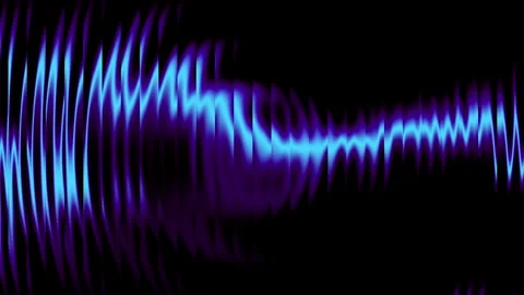 Looping 3D animation. Abstract minimalist background of flat discs with Stock Footage 347403791