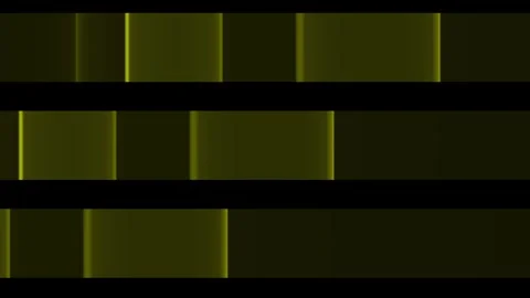 Looping 3d animation. Golden Lines animation. Stock Footage 343154003