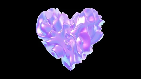 Looping 3D Animation of Iridescent Fluid... | Stock Video | Pond5