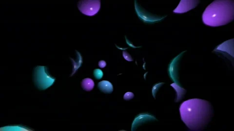 Looping Abstract Blobs Motion Background Stock Footage 847507