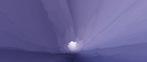 Looping abstract cavern with jagged crystal rock formations in outer space Video stock 149648297