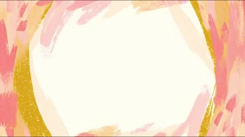 Looping abstract handdrawn frames in seamless stopmotion animation Stock Footage 315347747