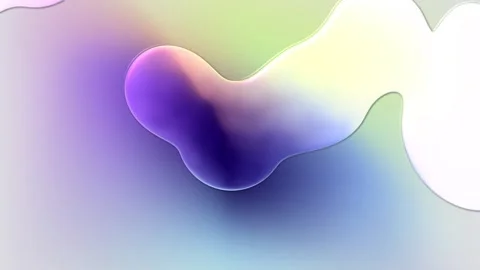Looping Abstract Liquid Wave Animation  4K Motion Background Stock Footage 309968624