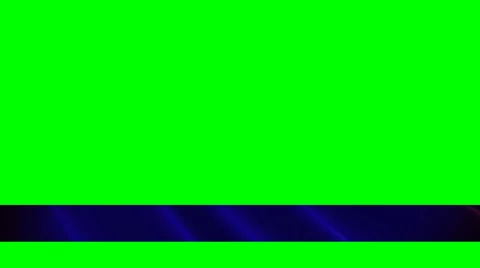 Looping Abstract Lower Third Green Screened 2.2 Stock Footage