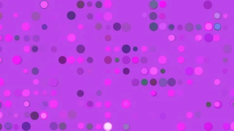 Looping abstract multicolor Circle animation.Screensaver. pink blue purple Stock Footage 248829640