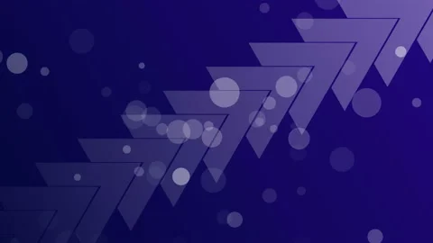 Looping Abstract particle arrow background. Video stock 101216354