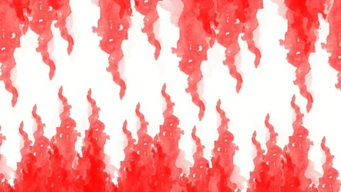 Looping abstract red paint background Stock Footage 220487949