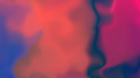 Looping abstract reflective plastic paint fluid background. Stock Footage 303745894