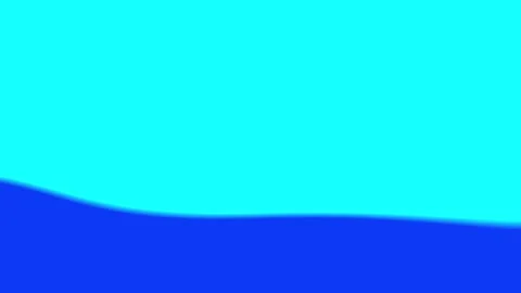 Looping abstract sea wave motion blue gradient animation for background Stock Footage 295353917