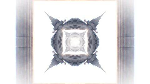 Looping Abstract Stone Pillars Stock Footage 264322054