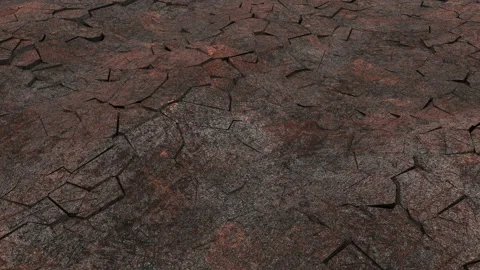 Looping abstract wave on the ground animation. Vidéo 129595480