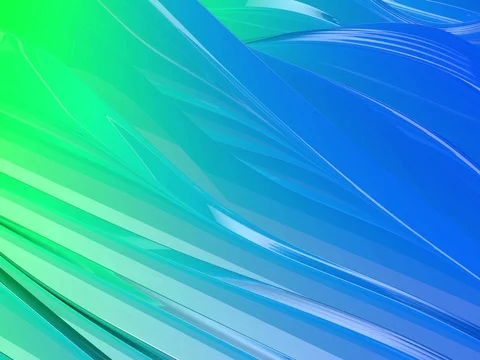 Looping Abstract Wavy Shapes Stock Footage 75228911