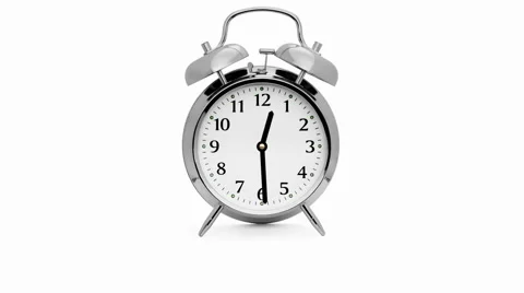 Looping Alarm Timelapse Stock Footage 1090042