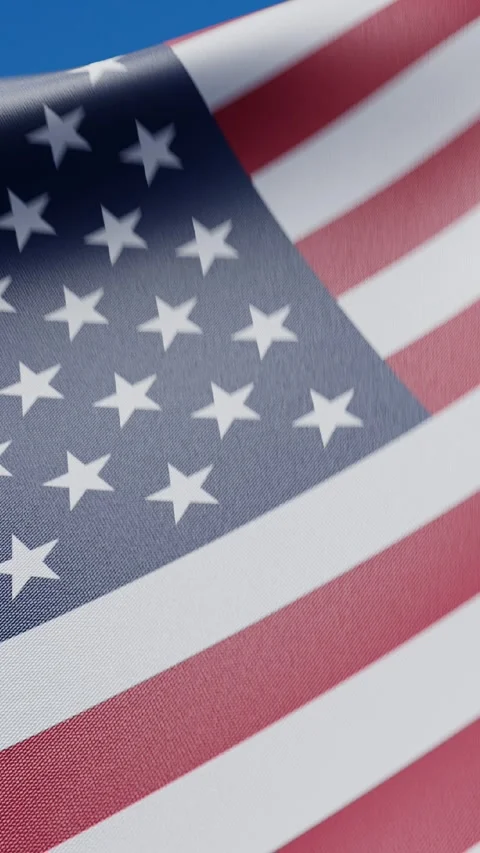 Looping American flag Stock-Footage 287922685