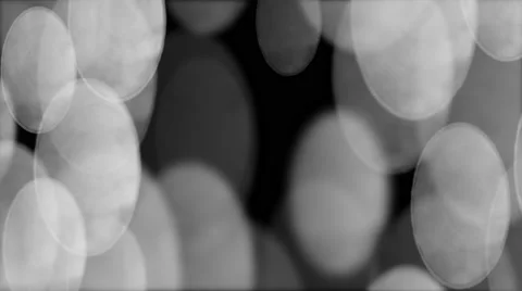 Looping Anamorphic Bokeh #5 - White Stock Footage 65316649